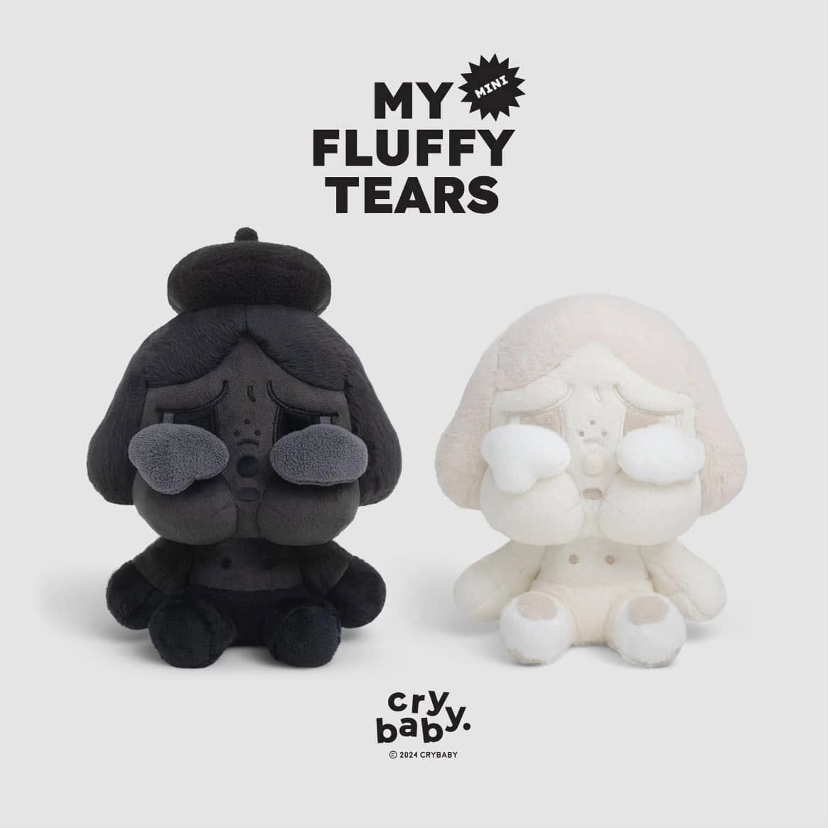 crybabyクライベイビー my petite fluffy tears MOLLY FACTORY - MY PETITE FLUFFY TEARS (CRYBABY BROWN