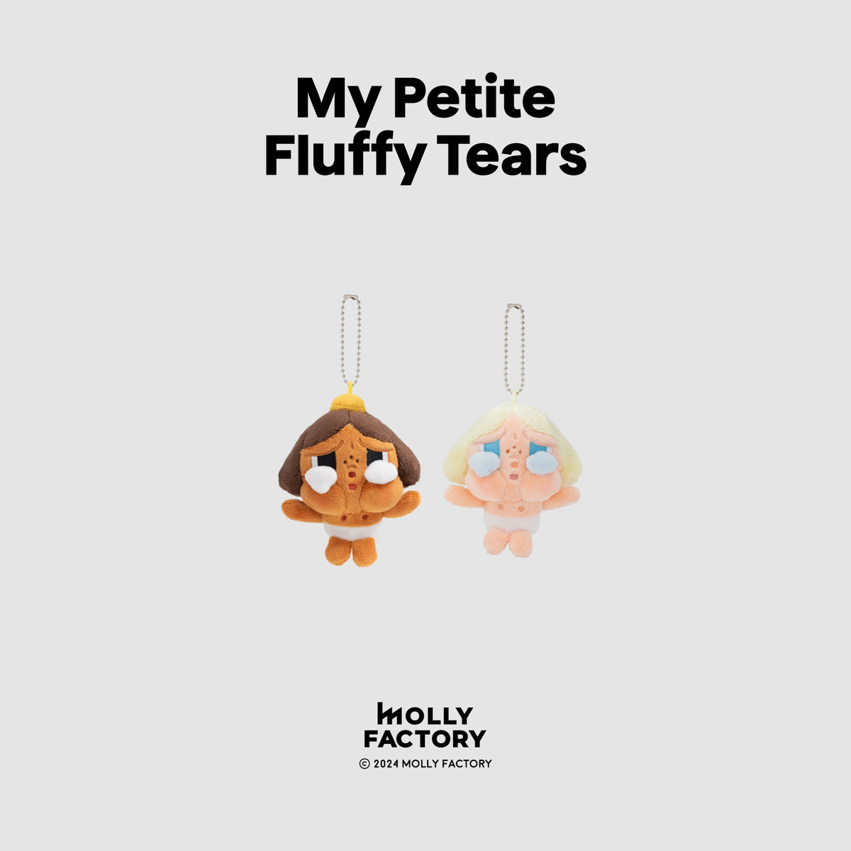 MOLLY FACTORY - MY PETITE FLUFFY TEARS (CRYBABY BROWN