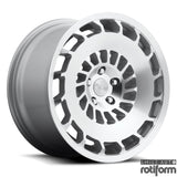 Rotiform Cast CCV - Gloss Silver Machined