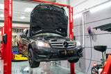 MOTUL 300V 5W30 5W40 Engine Oil Service Package: Mercedes Benz C180 W204 (7L)