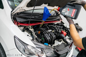 MOTUL 300V 0W20 Engine Oil Service Package: Honda Jazz 1.3 GK3