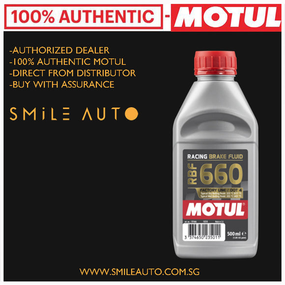 Motul Racing Brake Fluid RBF 660