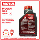 MUGEN MS-A 5W40 Engine Oil by MOTUL
